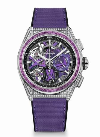 Replica Zenith Watch Zenith Defy El Primero 21 Spectrum Purple 32.9007.9004/07.R922